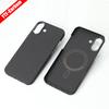 YTF-Carbon for iPhone16Promax Carbon Fiber Mobile Phone Case Aramid Fiber Magnetic 16Pro Protective Case Business 16plus