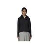 Anta Champion All-Weather Series Hooded Zippered Fleece Slim Fit Warm Casual Jacket Women Jackets 162540709-3