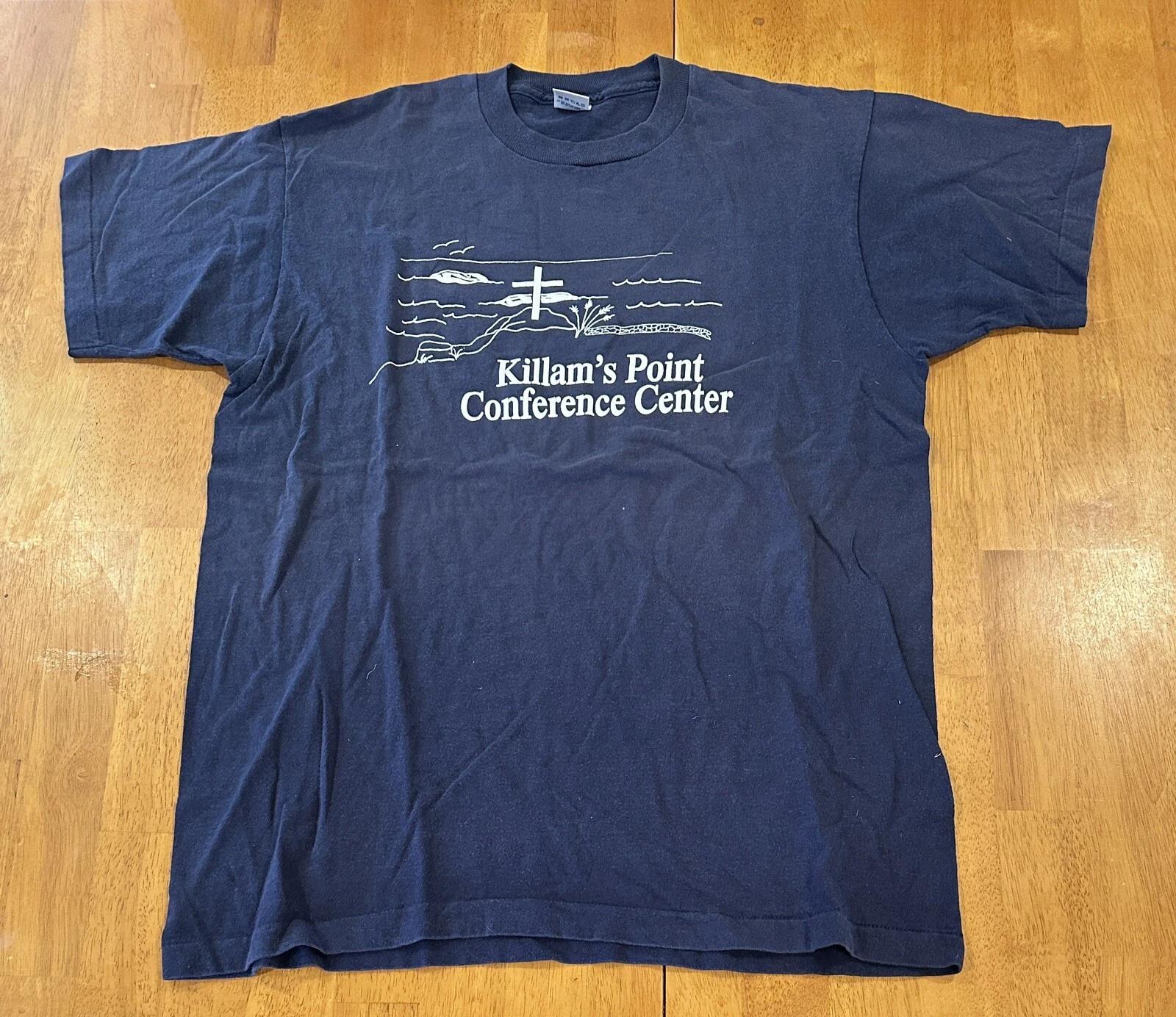 Vintage Killam’s Point Conference Center 90s T Shirt Xl Single Stitch Jesus XL