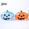 Pumpkin Head Squeeze Toy 1/4Pcs Halloween Stress Relief Toy Smiling Soft Toys Clear Glitter Office Desk for Relieve Anxiety