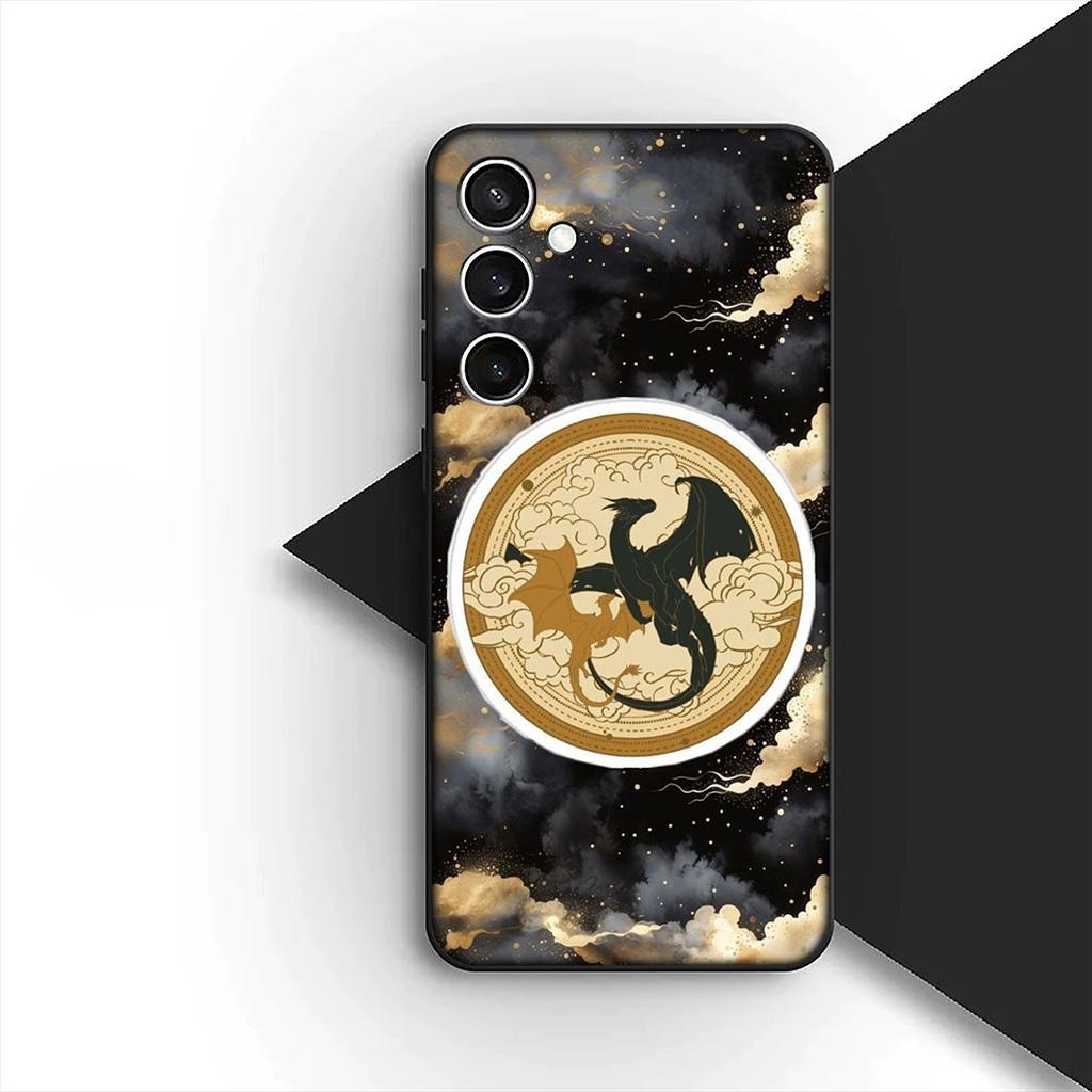 Book Fourths Dragon Wing Phone Case for Huawei P30 P20 Mate 20 Lite Pro Y7 Y6P Y7A 2019 Nova 5T 3I P30Pro Protective Cover