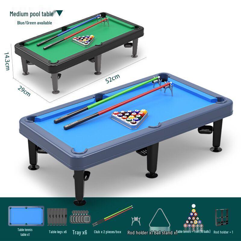Educational Mini Pool Table for Kids 6-12 Years – Indoor Billiard Game & Table Tennis Toy, Popular Internet Celebrity Item
