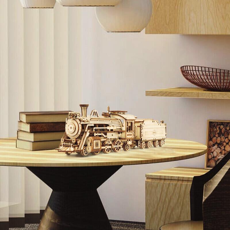 ROKR Wooden 3D Puzzle Assembly Model Kits
