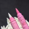 10pcs Straight Liquid Acrylic Pen Tip, Soft Tip, No Need To Press, Student Painting , Color Stacking Pen Tip
