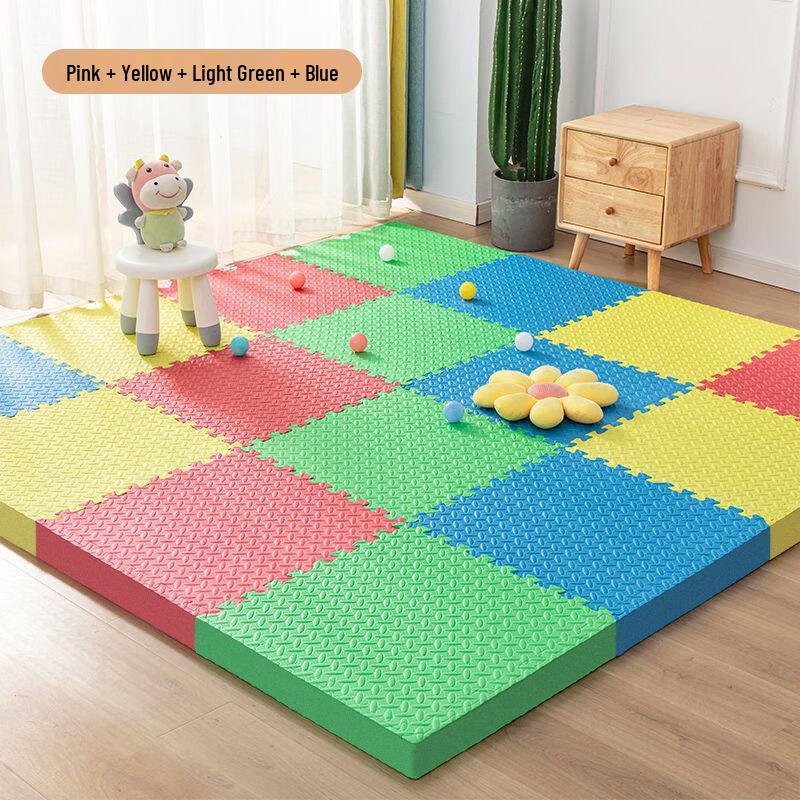 TLXT Kids Foam Play Mat 60x60x2.5cm (2 pieces)