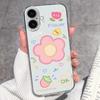 For iPhone 17 Air 16 15 14 13 Pro Max Plus 16e Luxury Clear Phone Case Cute Couple Piggy Pattern Soft Silicone Anti Slip Shell For iPhone Bumper Cover