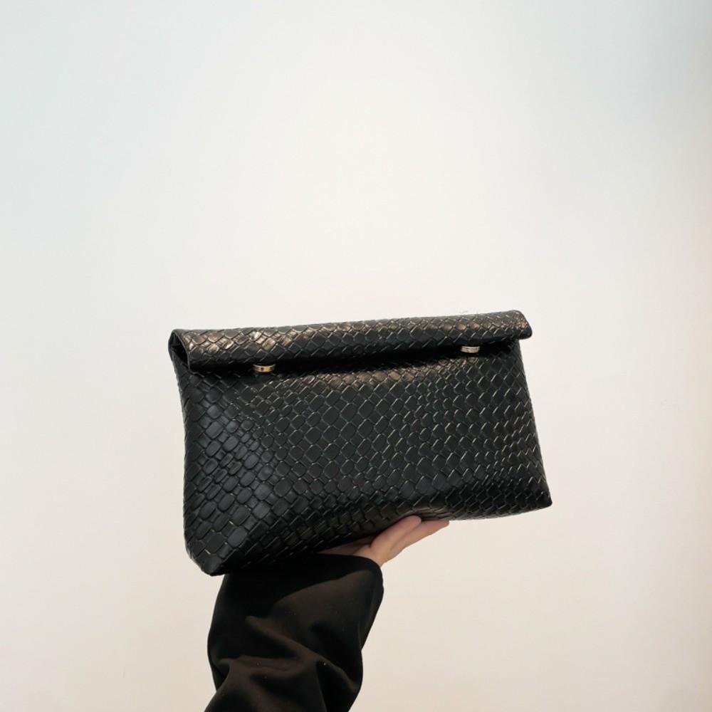 Elegant Buckle Women Clutch Bag Stone Pattern Large Capacity Coin Purse Multifunctional Dinner Bag Women