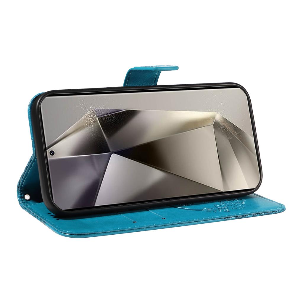 For Samsung Galaxy S25 Ultra Case Butterfly Pattern Leather Wallet Flip Phone Cover