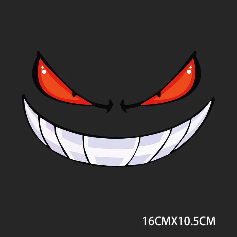 Cute Personality Funny Stickers Devil Reflective and Waterproof Effects Suitable for Car Truck Motorcycle Fuel Tank Caps