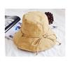 Breathable Summer Fisherman Hat With Butterfly Bow Accent Perfect For Sun Protection