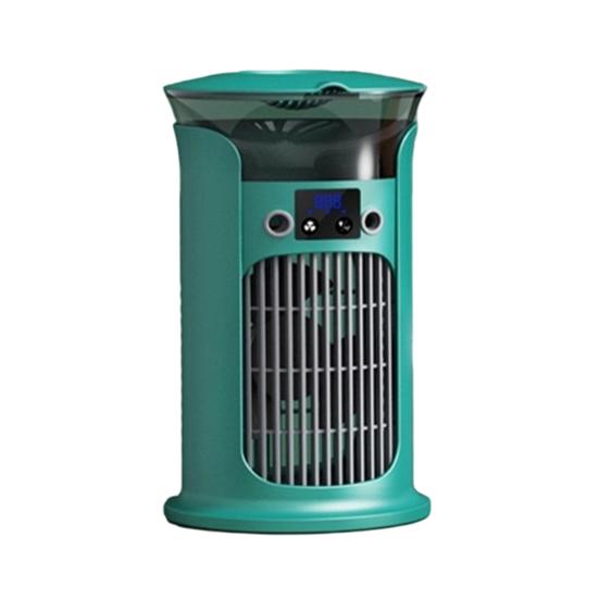 Desktop Misting Fan, Portable Cooling Fan with Spray, 3 Speed USB Rechargeable Mini Air Cooler for Home Office