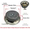 57mm Iron Shell 5W 8 Ohm Loud Magnet Speaker with Full Paper Cone for Radio Broadcast