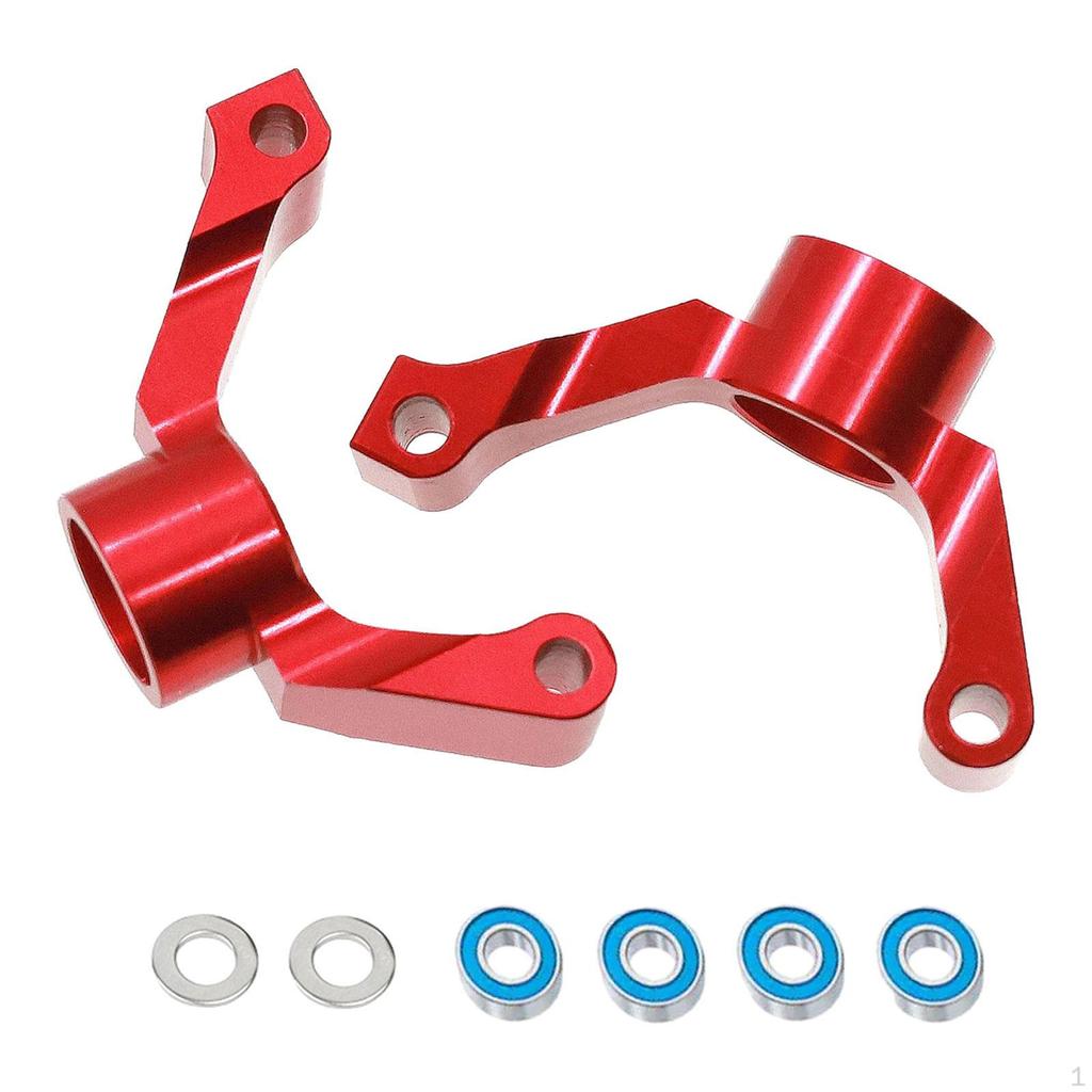 2 Bucăți Montanți Spate Accesorii 1/10 Înlocuire,Profesional Aliaj Aluminiu Cadouri Piesă Mașină RC