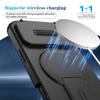 Shockproof Armor Phone Case Magnetic Ring Kickstand Camera Lens Protector Cover For iPhone  Air 17Pro 17Pro Max