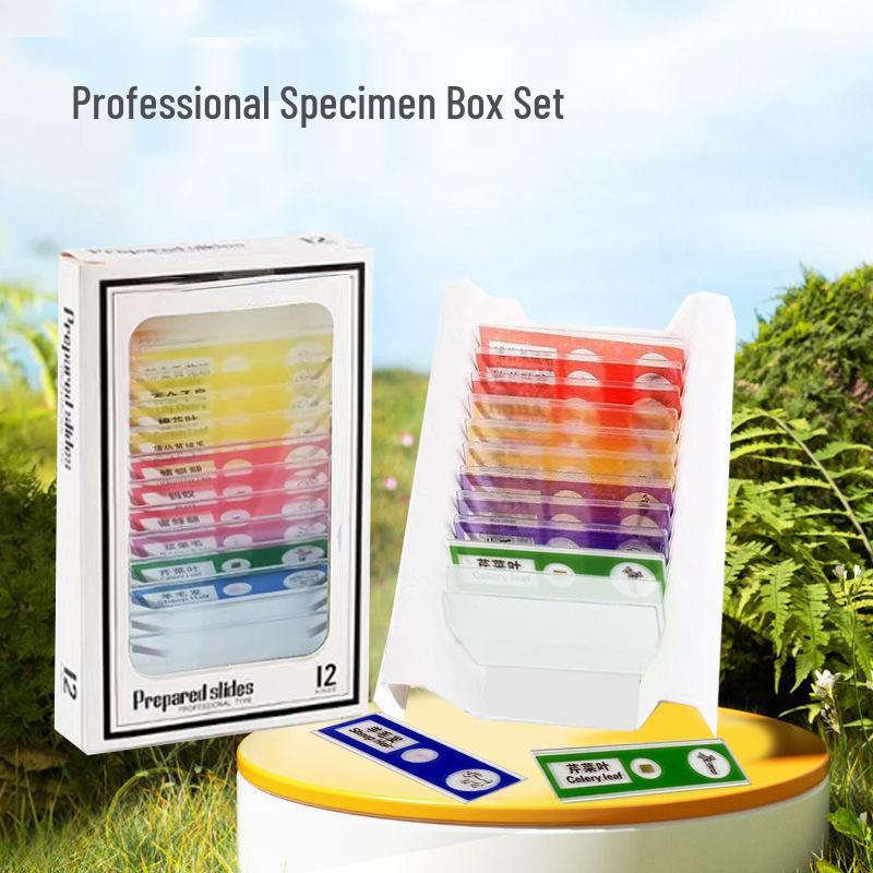Kids' Portable Microscope Kit: Science Education Toy for Primary School Experiments