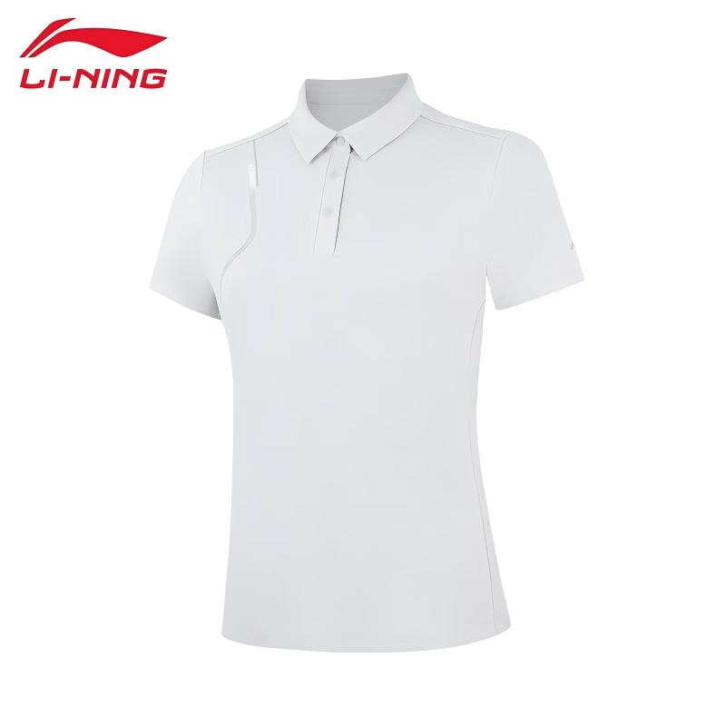 LI-NING 2026 Women s Short Sleeve Polo Shirt APLW248 XXL