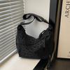 Women Fashion Leopard Print Crossbody Bag Large Capacity Hobo Shoulder Bag for Daily Commuter Multi Pocket Armpit Tote Bag