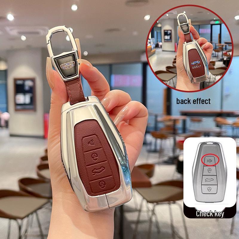 Key Cover for Geely Emgrand, Xingrui, Xingyue L, Binrui, Cool, Boyue, Binyue, and GS Models