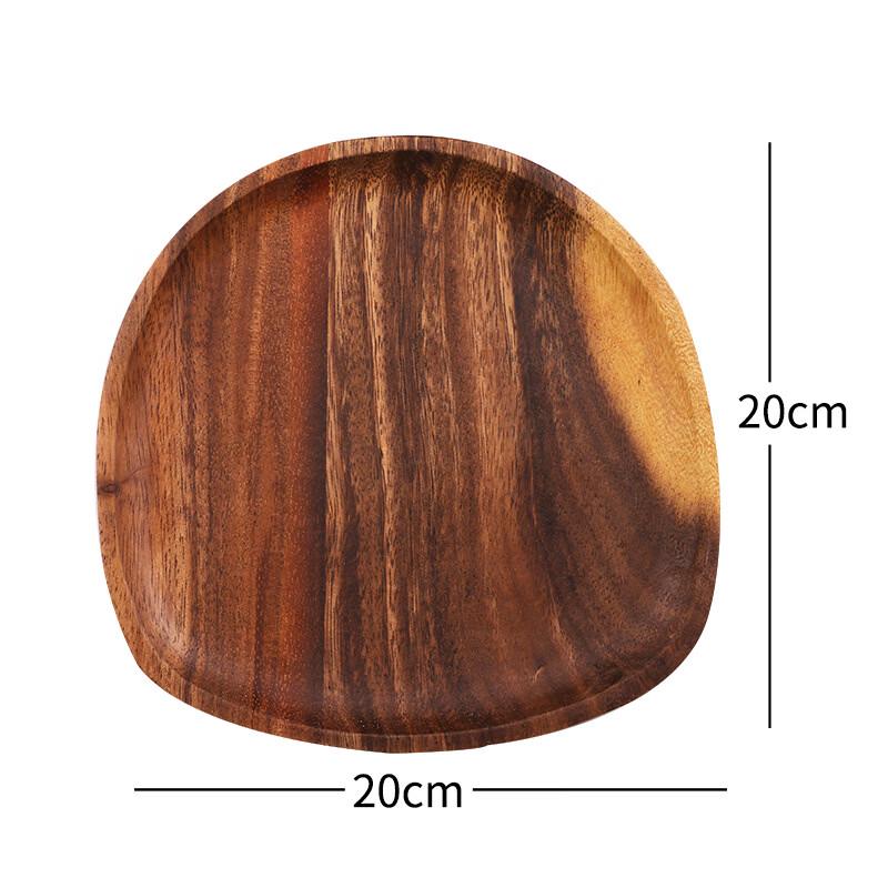 

Ru Han Acacia Wood Dessert Cake Tray