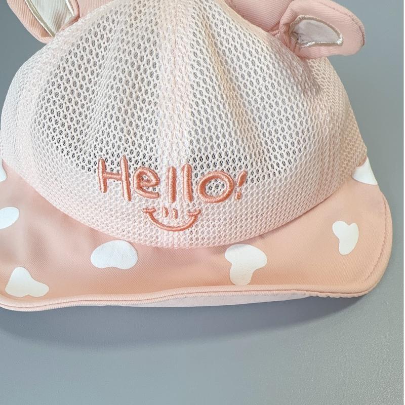 Baby Sun Hat Breathable Mesh Bucket Hat Cute Dinosaur Ear Anti Uv Summer Cap For Toddler Boys Girls Outdoor