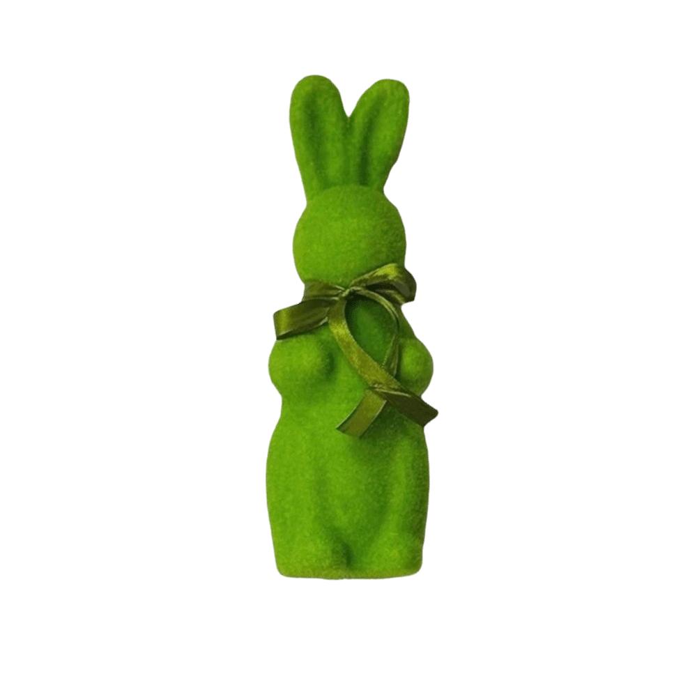 

Creative Flocking Rabbit Statues Cute Design Rabbit Ornaments Simulation Rabbit Party Favors