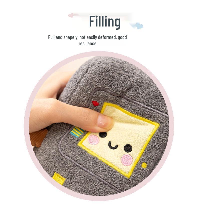 Cross-Border Fun Plush Game Console Handle Doll - Big Brother Skateboard & Beer Man Rag Doll