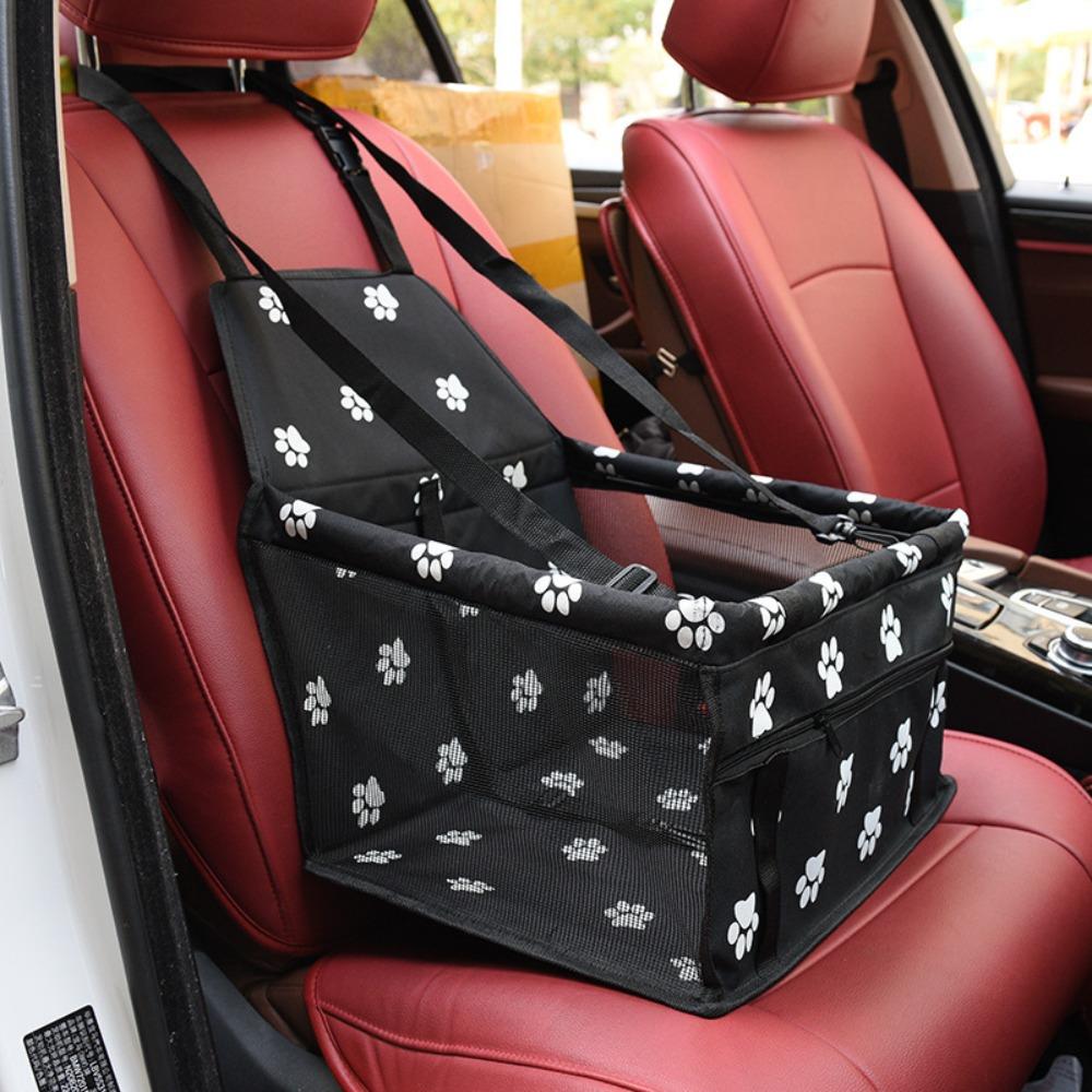 Safe Waterproof Dog/Cat Car Seat Cushion Scratch Proof Foldable Pet Carrier Bag Hanging Pet Safety Bag Travel