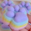 Kids Slow Rebound Pinching Decompression Stress Relief Relax Toys Kawaii Sticky Chocolate Cat Paw Squeeze Toys For Children Gift