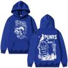 Rockband The Exploited Grafik-Hoodie Punks Not Dead Hoodies Herbst Winter Herren Damen Hip Hop Gothic Punk Übergroßes Sweatshirt