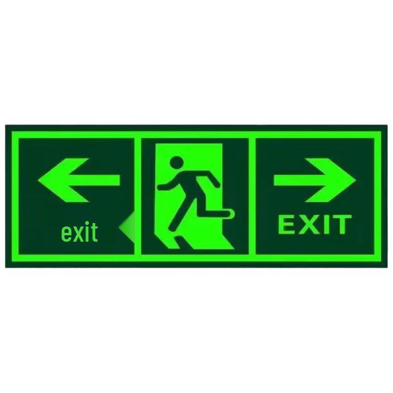 Luminous Safety Exit Sign