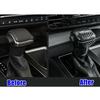 For Sienna - 2pcs Carbon Fiber Inner Gear Shift Knob Cover Trim