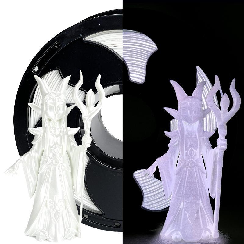 1 kg Hedvábné Duhové Pla Filament 1,75 mm Lesklý Vícebarevný Filament pro 3D Tiskárnu Rychlá Změna Barvy +/-0,03 mm 1 kg Cívka