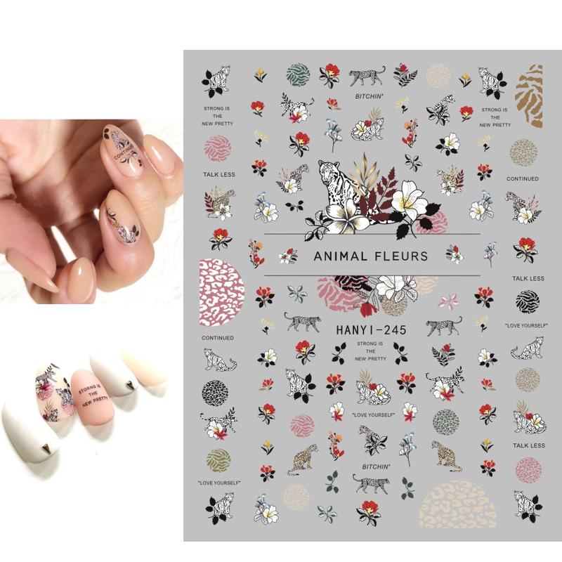 Zurück Kleber Aufkleber 3D Nagel Aufkleber Schwarz Weiß Geometrische Zeichnungen Designs Nagel Aufkleber Dekoration Für Nail Art Schönheit