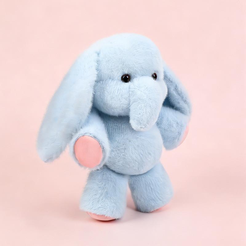 Plush Elephant Toy Soft Short Plush Stuffed Animal For Kids Gift Baby Bedtime Comfort