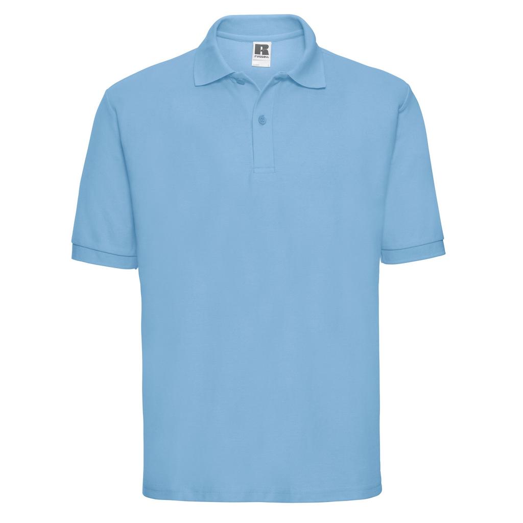 Russell Mens Polycotton Pique Polo Shirt