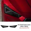 TPU Koplamp Beschermfolie voor Seat Cupra Leon 2021-2023 – Krasbestendig, Helder, Rookzwart, Citroengeel PPF