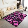 Cute Heart 3x5 Area Rug Cartoon Bow Knot Rugs for Living Room | Colorful Romantic Pink Fantasy Washable Rug,Valentine's Day Theme Love Heart