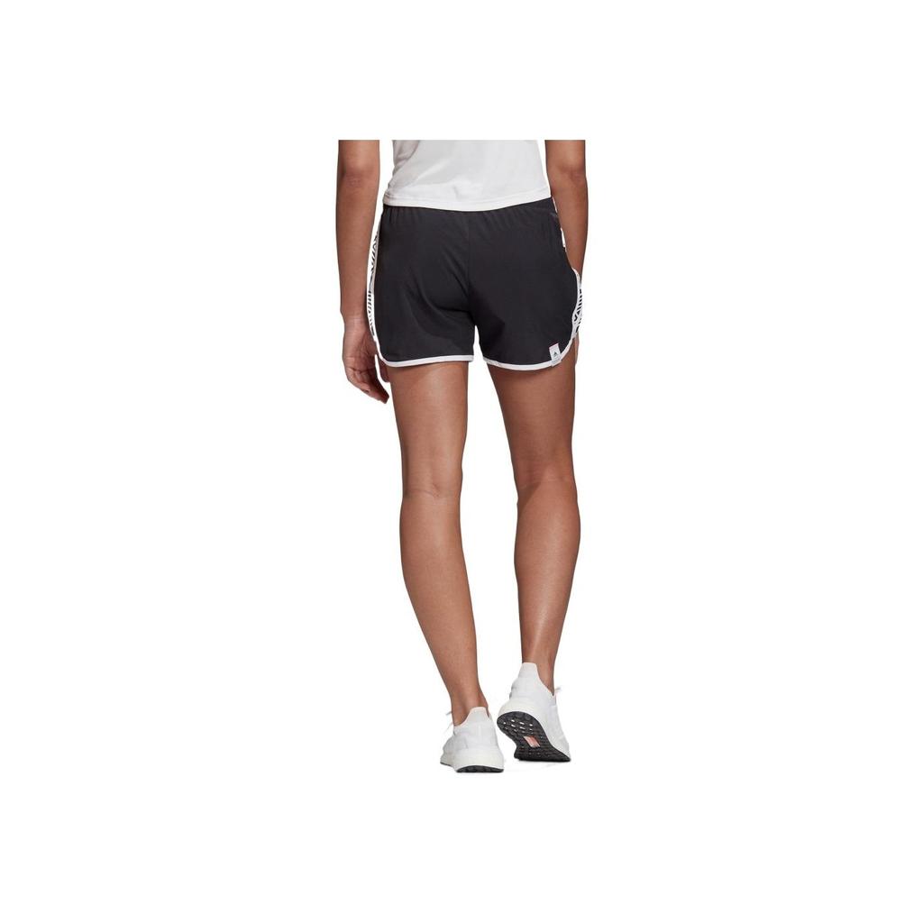 Adidas Logo Design Versatile Casual Comfortable Mid Waist Shorts Women Shorts Black GD5036