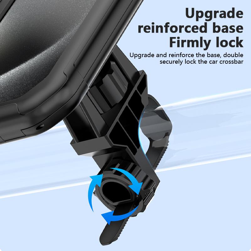 Waterproof Motorcycle Bike Mobile Phone Holder Support Universal Bicycle Gps 360° Swivel Adjustable Motorcycle Cellphone Holder