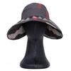 Shop   Women Check Uv Protection Sun Cap Charcoal Km Wh 0586
