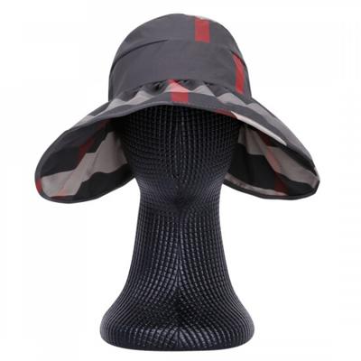 Shop   Women S Sun Cap Check Uv Protection Km Wh 0586
