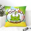 Puzzle Game C-Cut The Rope 2 Pillow Case Linen Pillow Case Sofa Home Decor Cushion Cover Cushion Cove