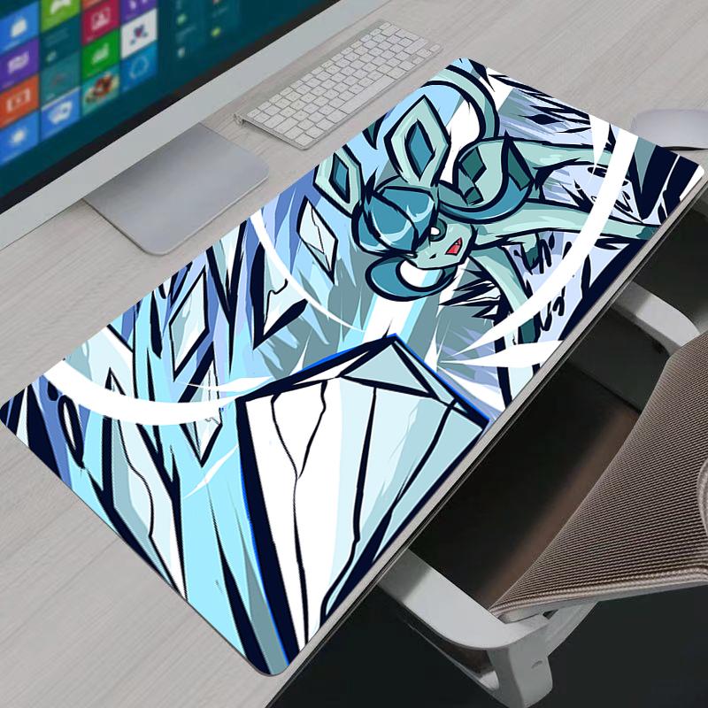 Computer Varmilo Keyboard Mouse Pad Anime Gaming Accessories Table XXL Gamer Pokemon Pikachu Carpet Desk Mat  Mousepad