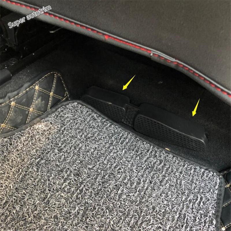 Interior Accessories For Volkswagen T-Roc T Roc 2018 -  Seat Under AC Air Conditioning Duct Vent Outlet Cover Grille Trim