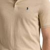 Polo Ralph Lauren Solid Color Pony Embroidered Straight Fit Short Sleeve Polo Shirt Men Tops Khaki 710950158-006
