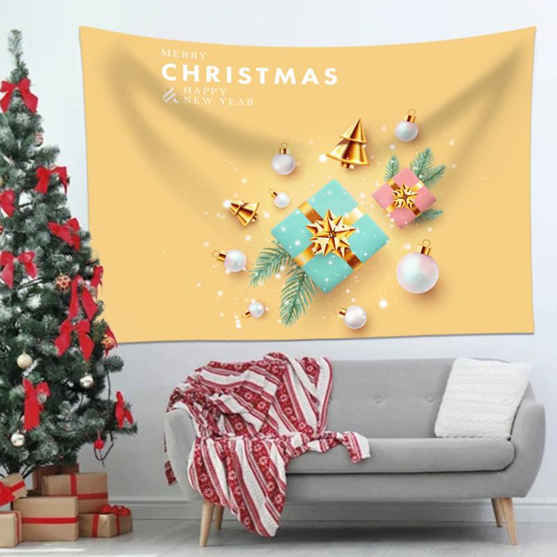 

Амазонка Рождественский фон Праздничная вечеринка Украшение Рождественский гобелен Висячая ткань 100x75cm