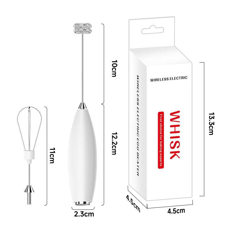 Rechargeable Electric Milk Frother and Mixer
