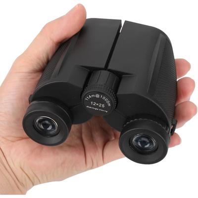 12×25 Compact Binoculars for Bird Watching, Easy Focus Binoculars for Kids Adults,The for Bird Watching and Hunting Enthusiasts Camping Stuff for Kids