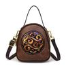 2026 Vintage 3D Embossed PU Leather Women Purse Crossbody Bag Women Bags Luxury Waist Bag Designer Ladies Shoulder Crossbody Sac