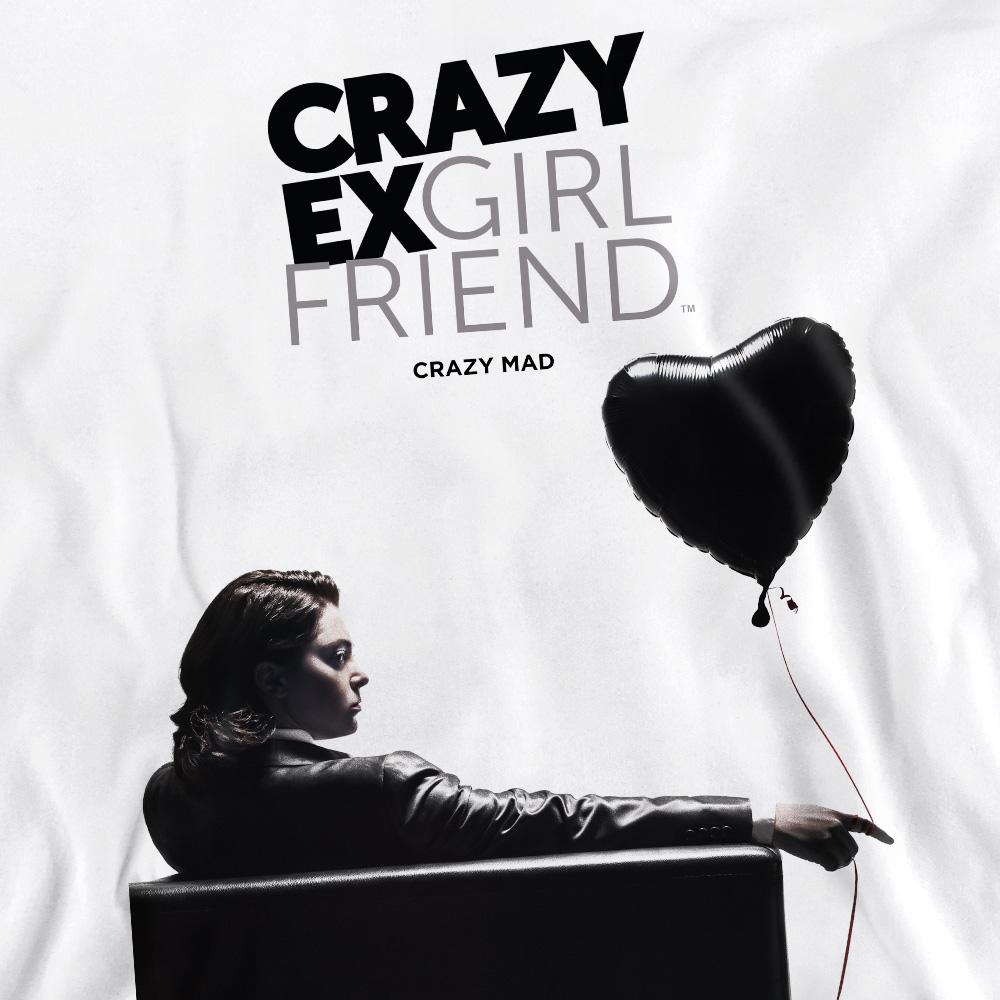 Crazy Ex-Girlfriend Unisex Adult Crazy Mad Sweatshirt